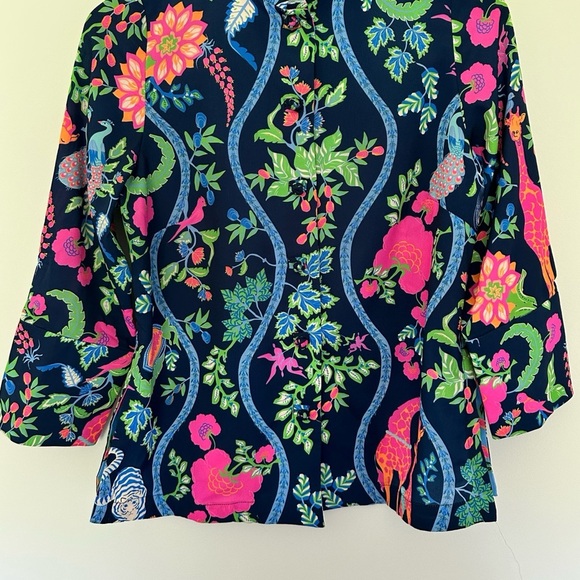 Gretchen Scott Designs Forget Me Knot Top-Jungle
Symphony - Picture 6 of 11